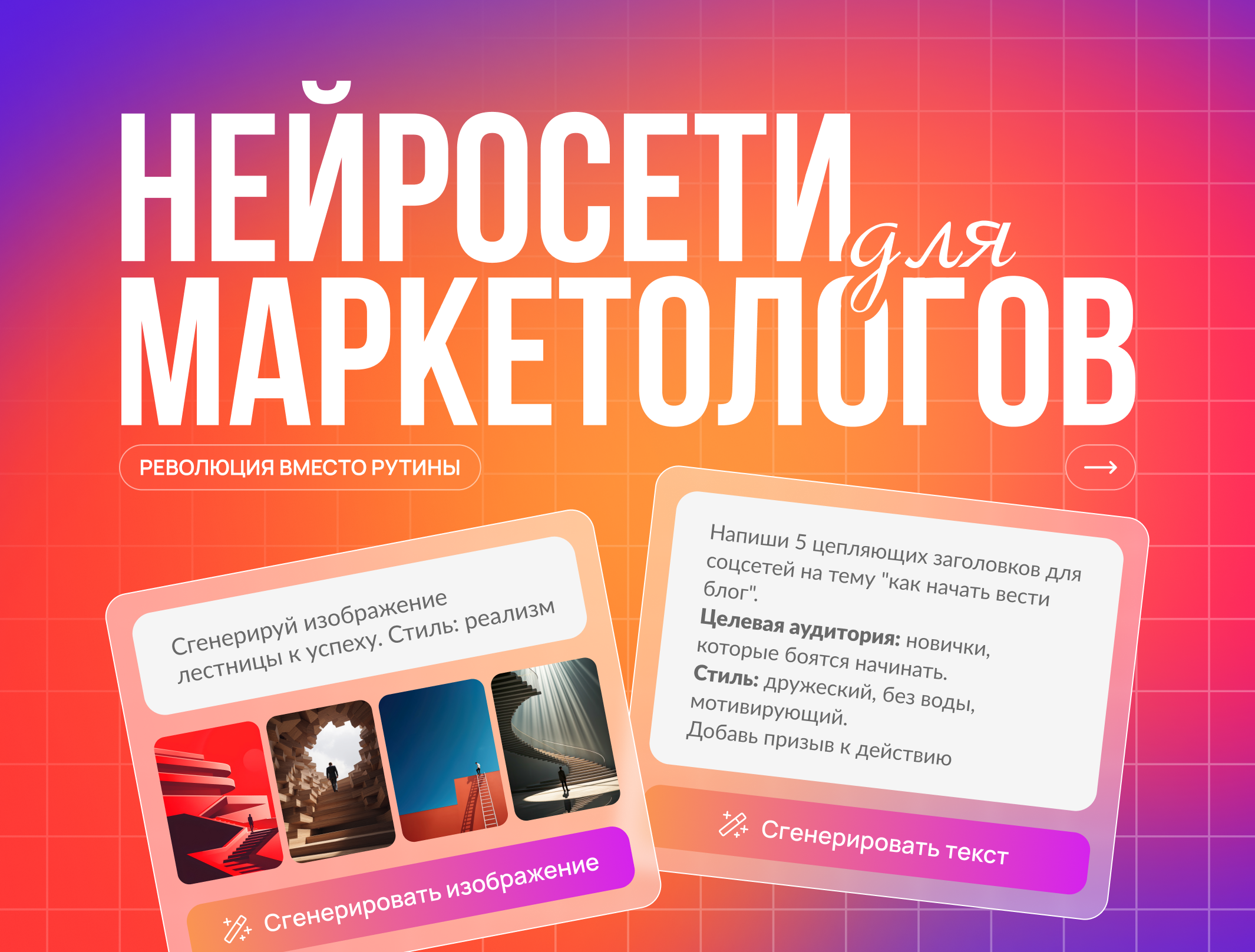 Нейросети для маркетологов: революция вместо рутины