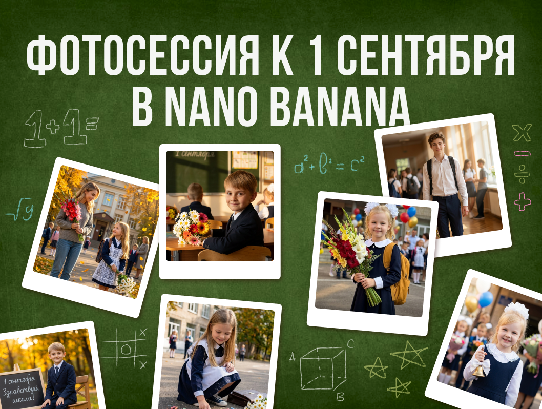 Лучшие промпты  для фотосессии к 1 сентября