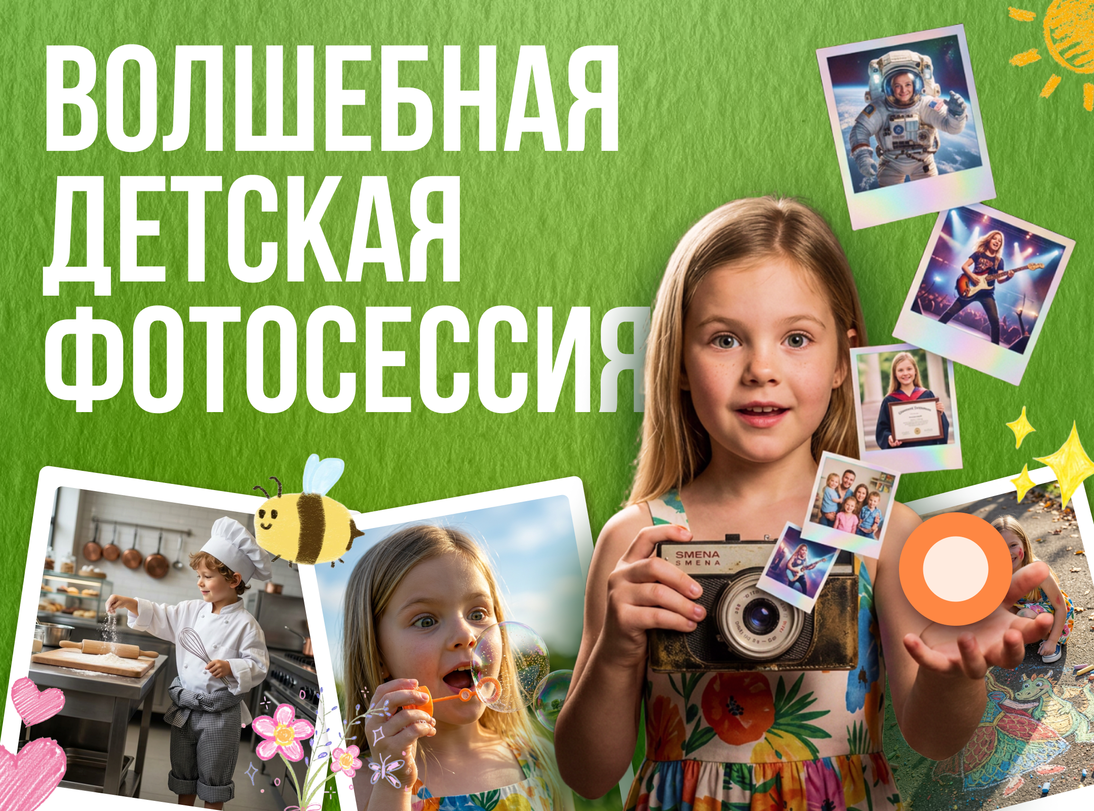 Сказка для самых маленьких: детская нейрофотосессия во Flyvi