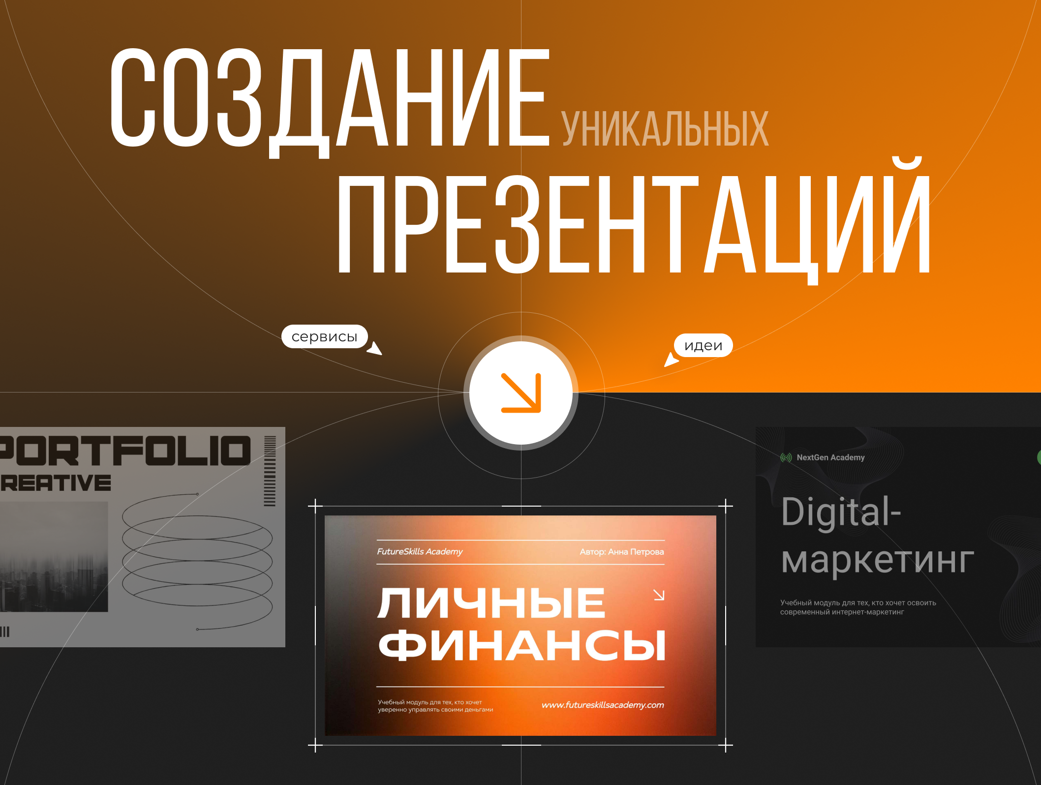 Создание уникального дизайна презентаций: подборка сервисов и идей