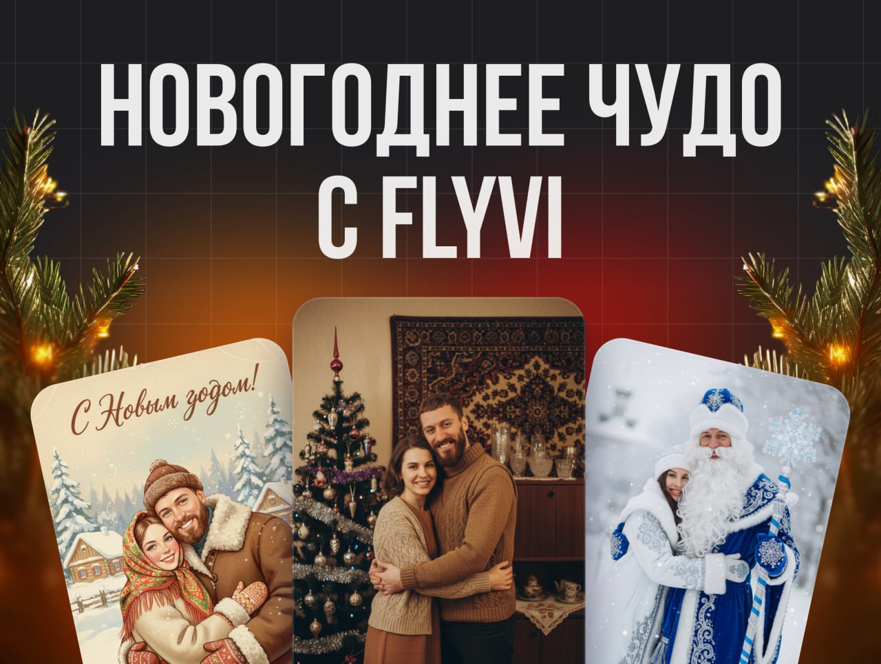 Новогодние метаморфозы с Flyvi: подари себе чудо!