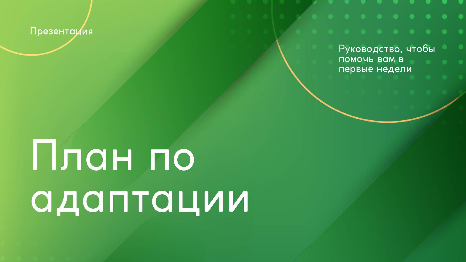 Темно-зеленая презентация с эффектом солнечных лучей