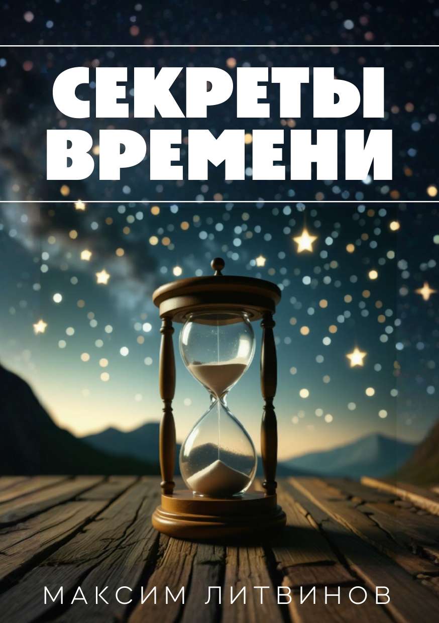 Универсальная темная обложка для книги на фантастическую тему