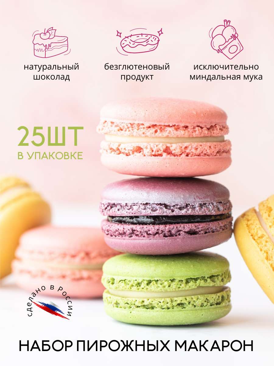 Аппетитная карточка товара для продуктов питания и сладостей ручной работы