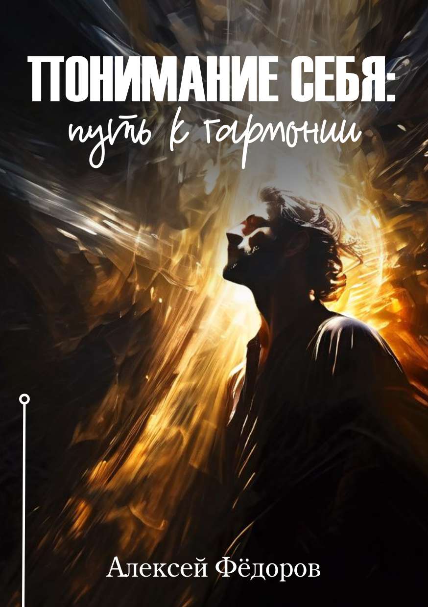 Темная стильная обложка для книги на тему психологии